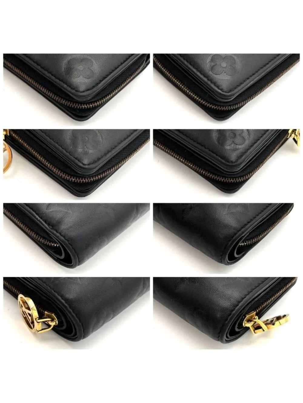 Louis Vuitton Wallet Monogram Coussin Portefeuille Lou Black